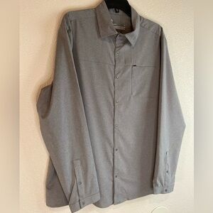 All In Motion~NWT~Men’s Recycled Polyester~Snap Closure~Quick Dry Shirt~Size XL